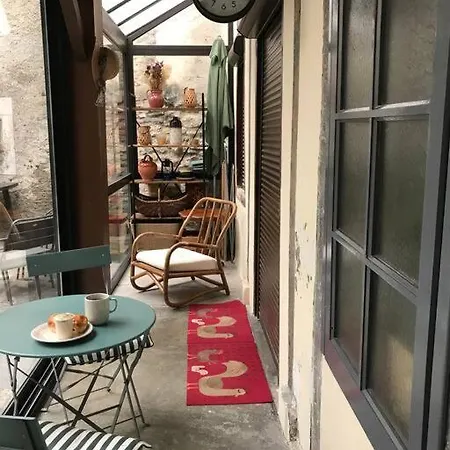 Pyrenean Charm - Veranda - Outdoor Courtyard Lägenhet Bagnères-de-Bigorre